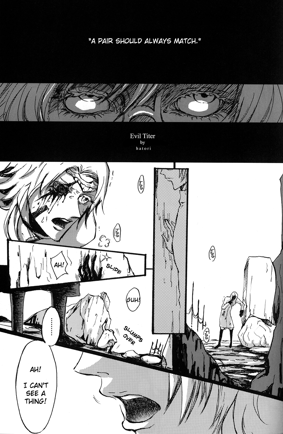 Scanlation Release: White Shadow by Mimizuku Zakkaten Chapter 2: Scanlation Release: Evil Titer by Hatori | Comicdub