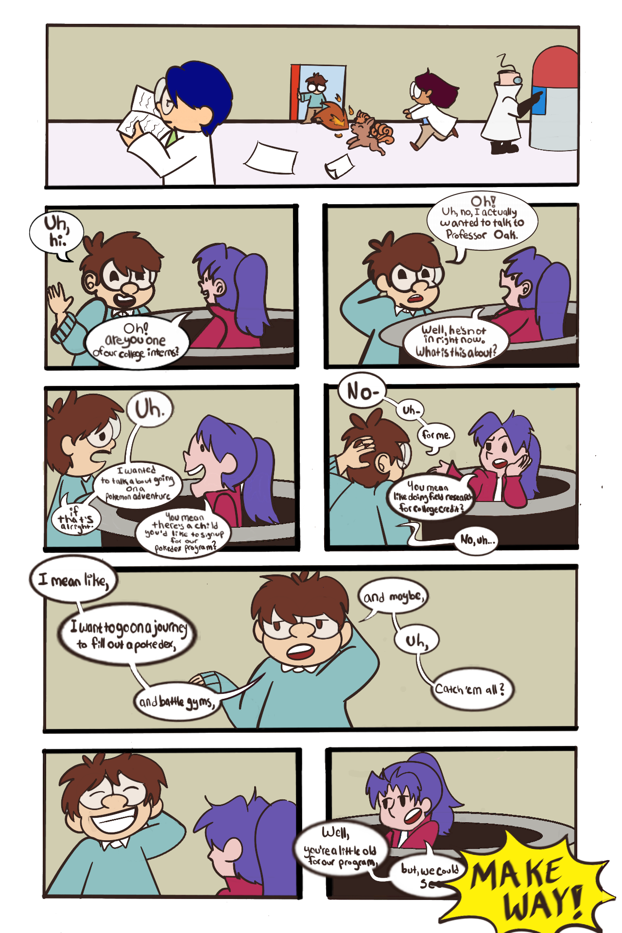 Artist Adrianne Wants To Battlle: Chapter 1 Chapter 2 Here Chapter 2: Chapter 2 | Comicdub