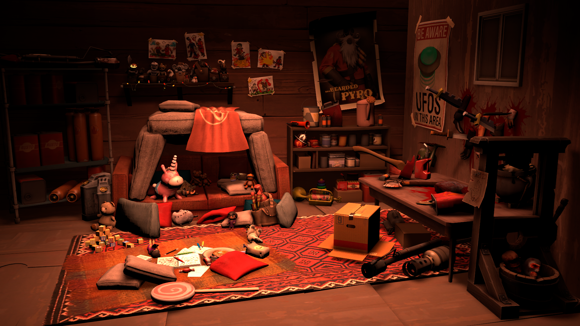 Pyro’s room scene build (tap for better quality) Chapter 1: Pyro’s room scene build (tap for better quality) | Comicdub
