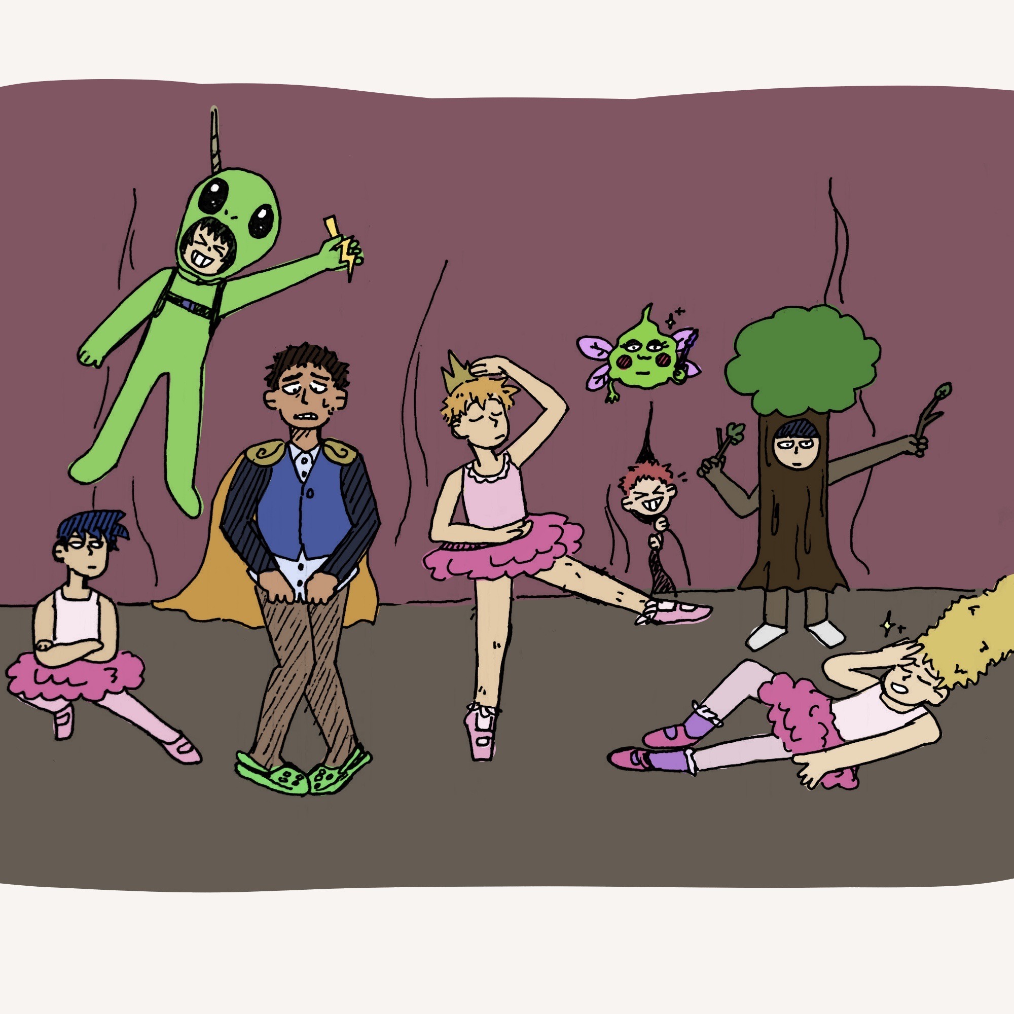 Colored in some sillies i drew in my notebook Chapter 1: Colored in some sillies i drew in my notebook | Comicdub