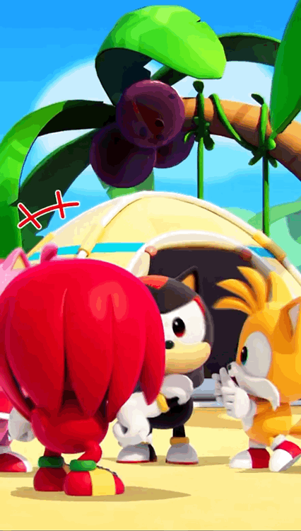 Happy Bulma Chapter 2: Sonic & friends with Shadow short giftset from twitter | Comicdub