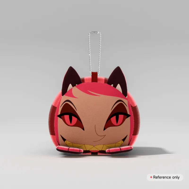 Alastor Mochikororin Plush Keychain by Lady Bug - ACGGOODS Chapter 1: Alastor Mochikororin Plush Keychain by Lady Bug - ACGGOODS | Comicdub