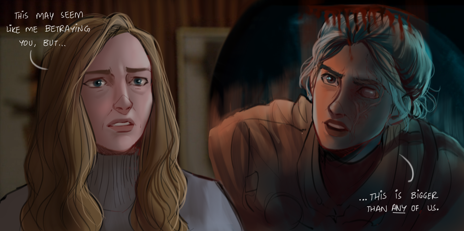 Dialogue parallels Chapter 1: Dialogue parallels | Comicdub