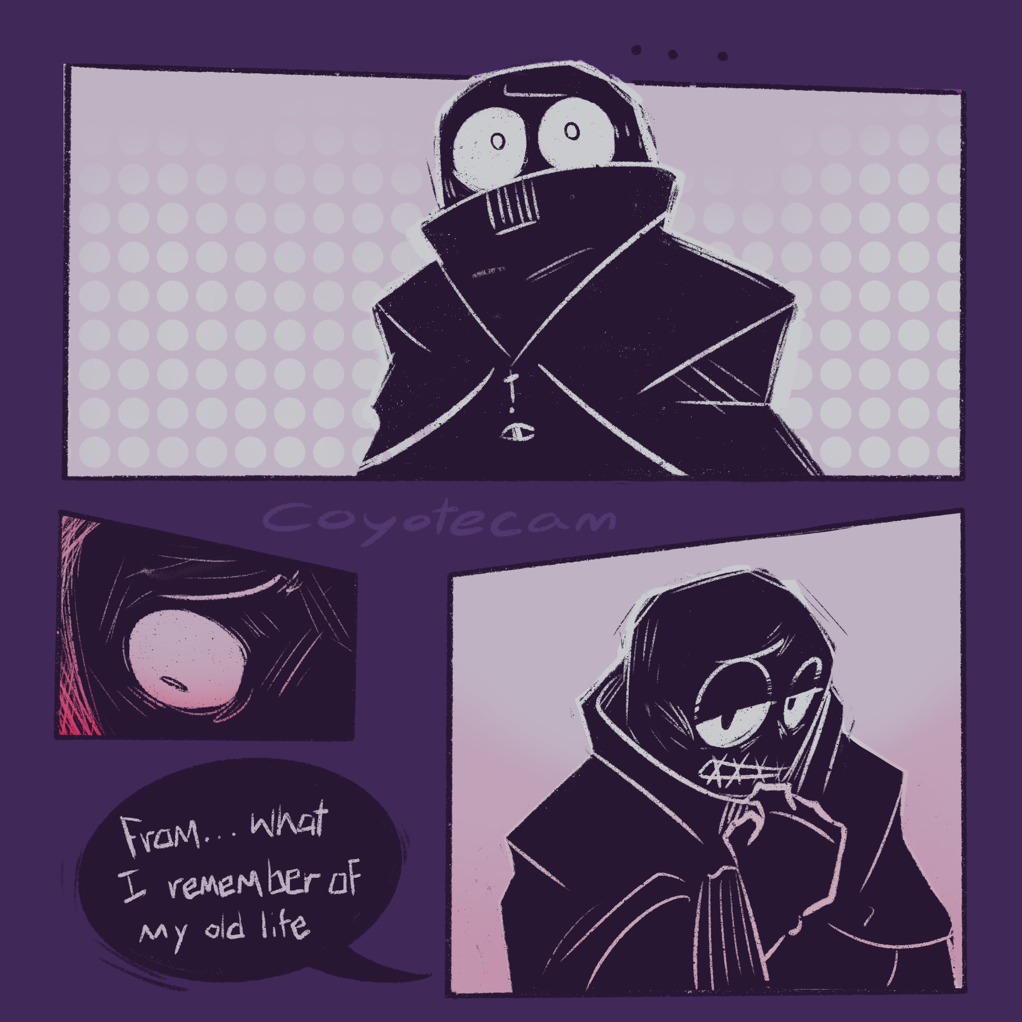 heyyyy is there any reason why johns mouth is sewn shut?? by Saga & Otaku | Comicdub