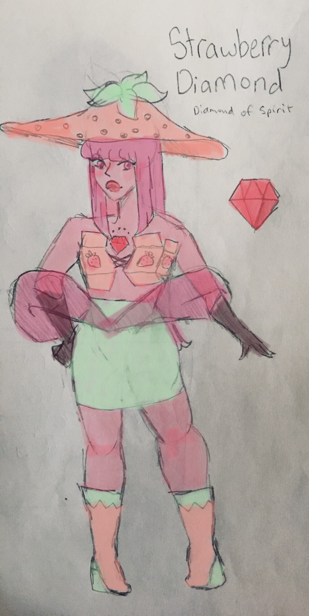 Strawberry Diamond and Strawberry Pearl Chapter 1: Strawberry Diamond and Strawberry Pearl | Comicdub