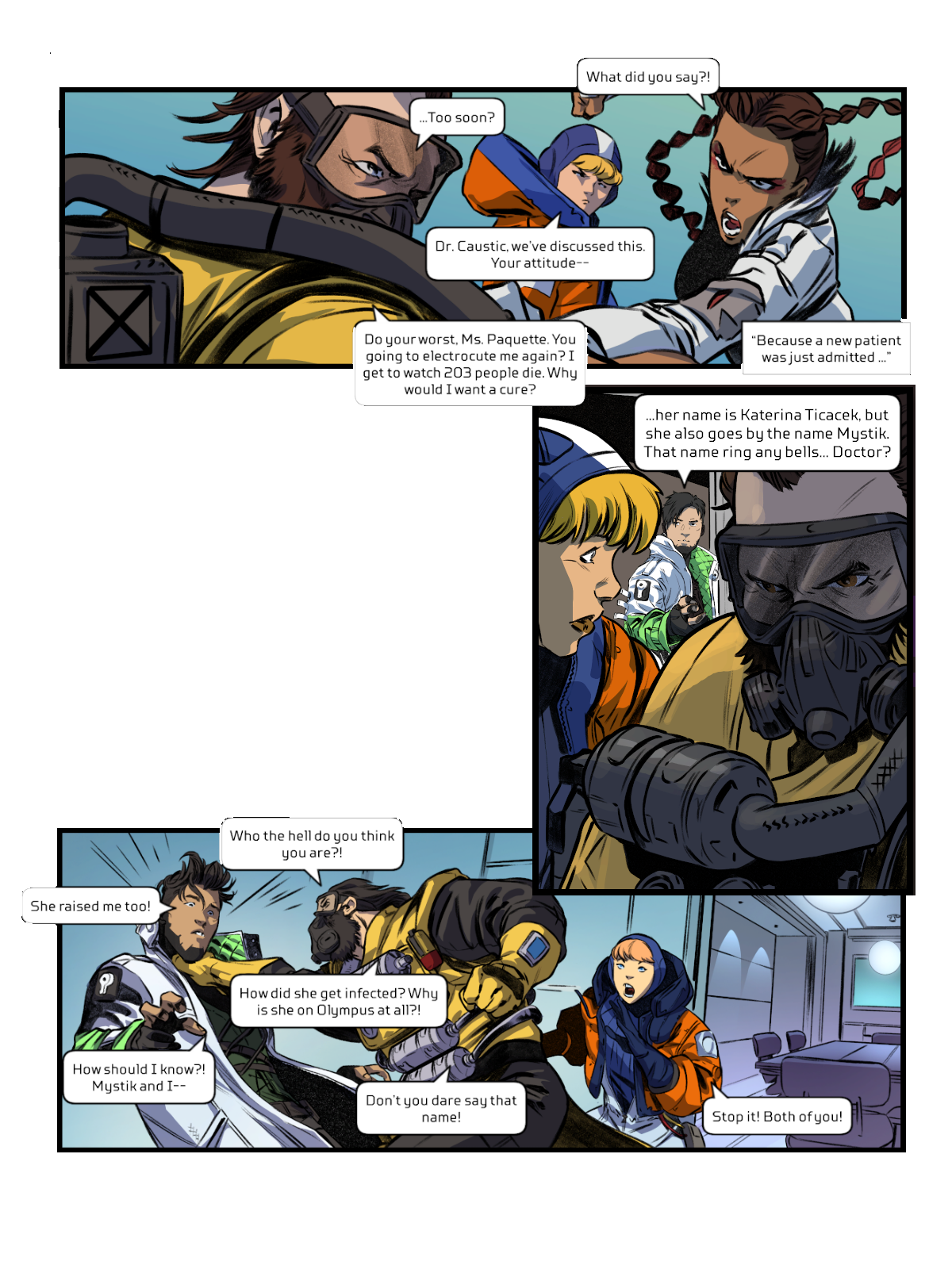 Apex Legends Legends Chapter 2: Chapter 2: The Beginning | Comicdub
