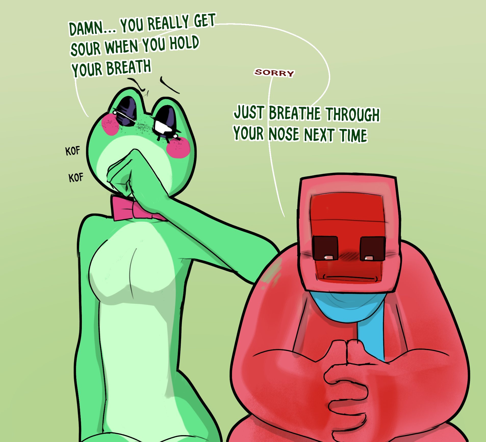 Tales of The Amazing Digital Circus Chapter 2: I will draw myself with this frog more | Comicdub