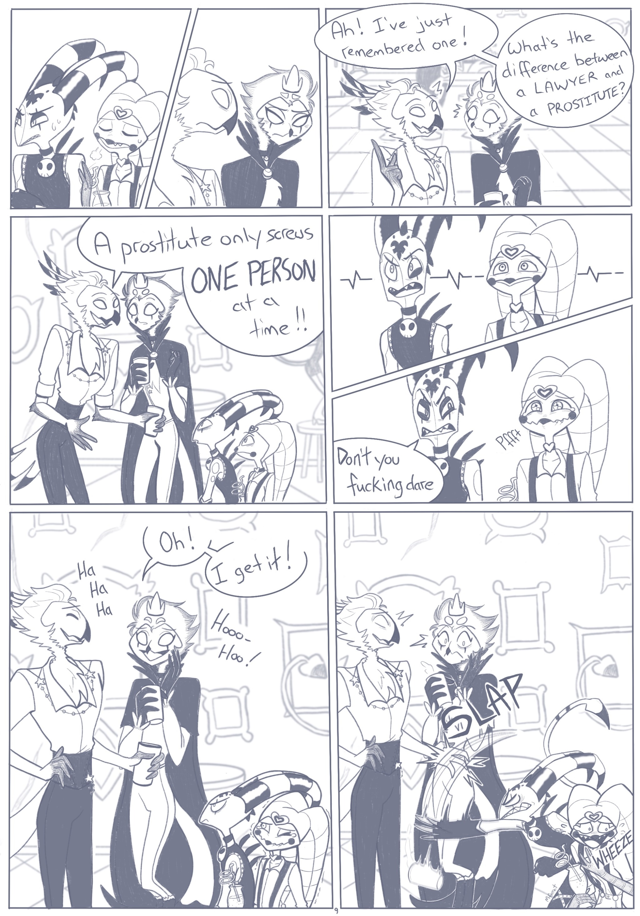 Post Apology Tour Comic - Pages 5-8 Chapter 2: Post Apology Tour Comic - Pages 9-12 | Comicdub