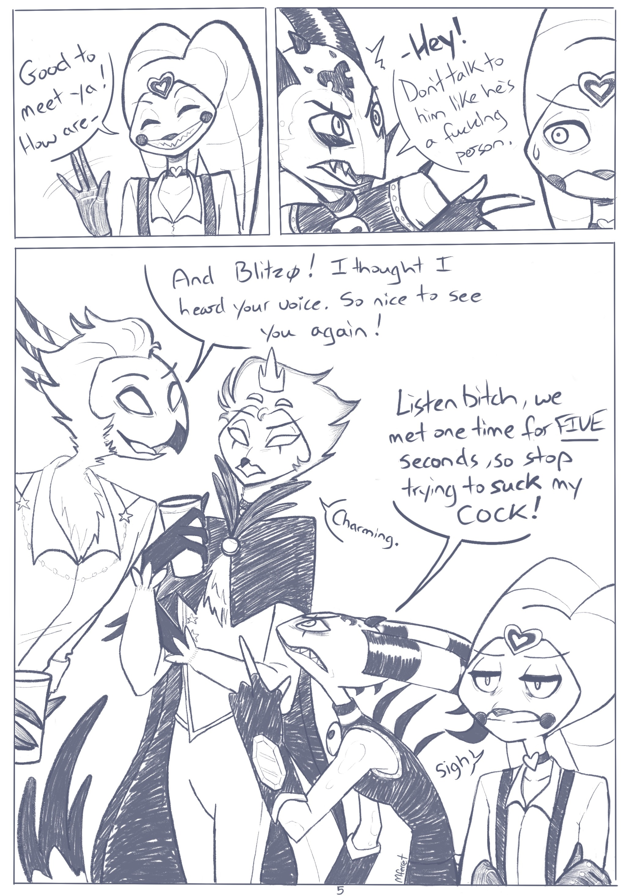 Post Apology Tour Comic - Pages 5-8 by onyxnova | Comicdub