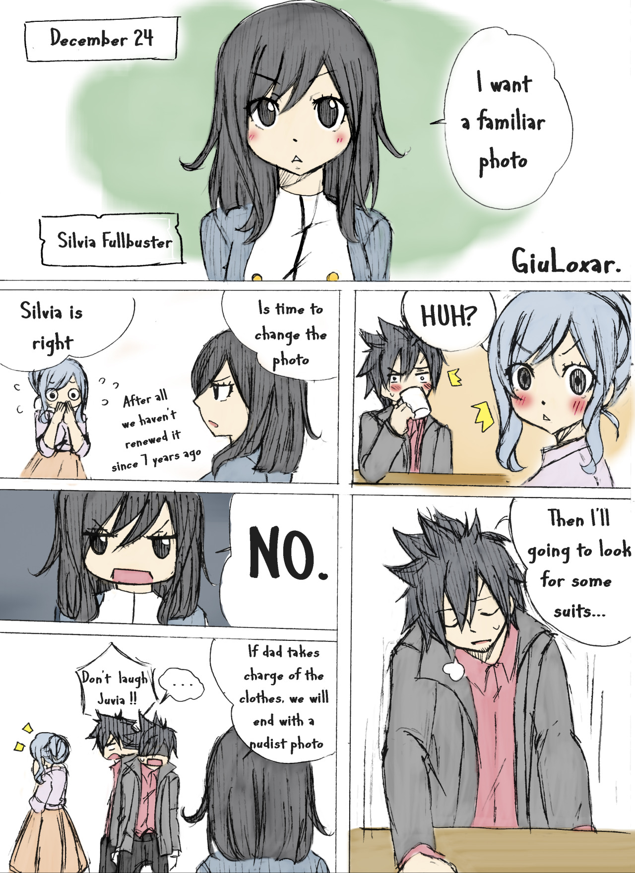 Gruvia Fluff Fest - Day 3: Frosch Chapter 2: Chapter 2: Fallout | Comicdub