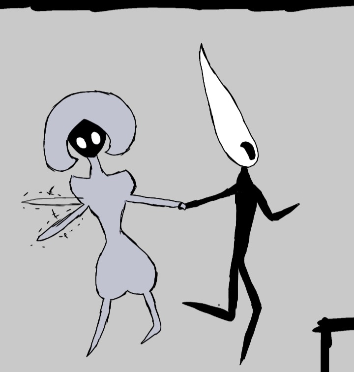 Hollow Knight Nightfall by Specter & Moth | Comicdub