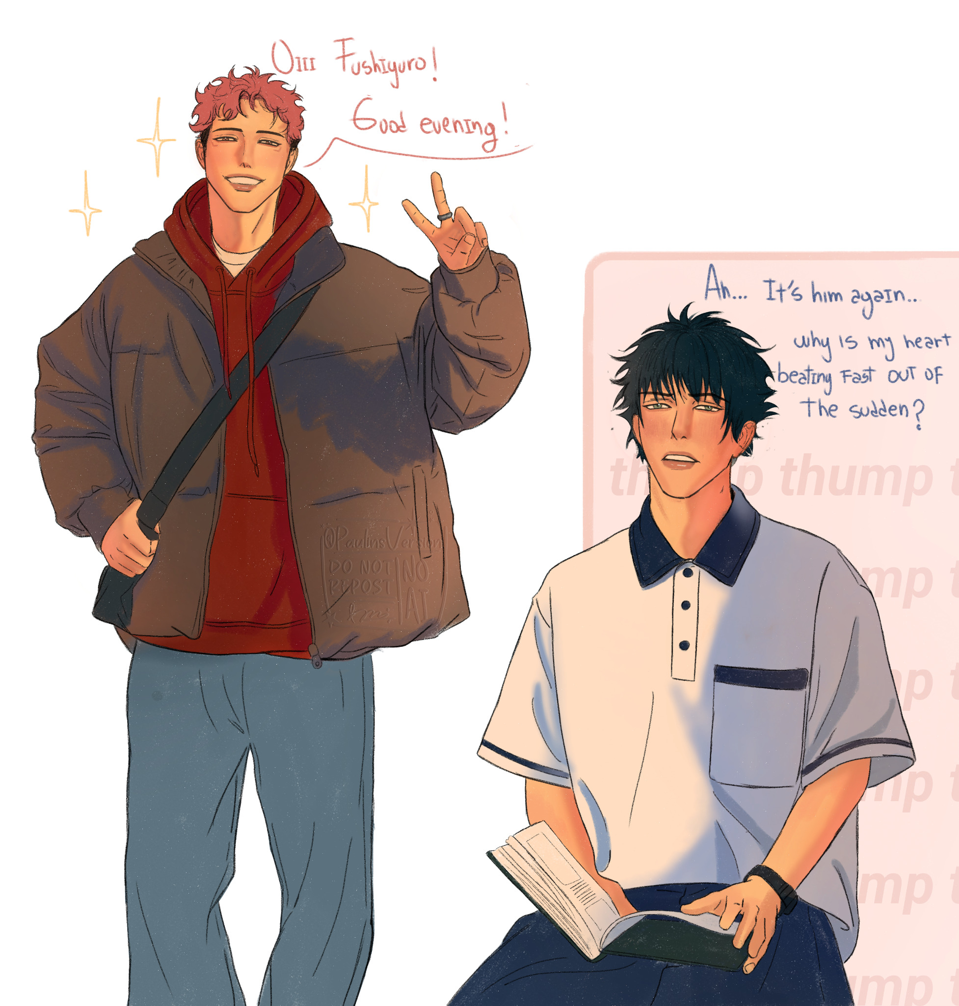 PaulinsVersion's Commissions Chapter 2: College itafushi au | Comicdub