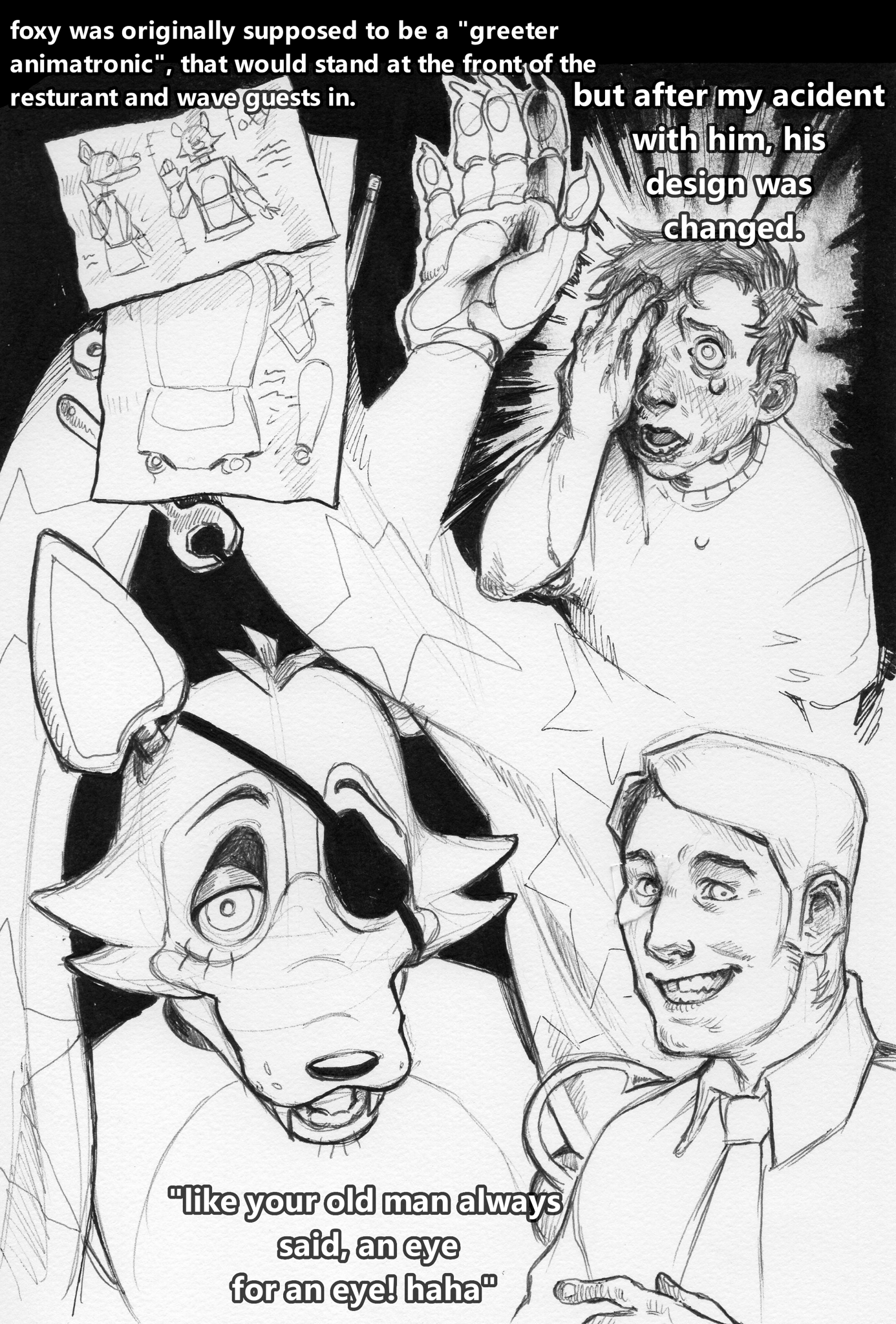 Micheal and foxy Chapter 1: Micheal and foxy | Comicdub