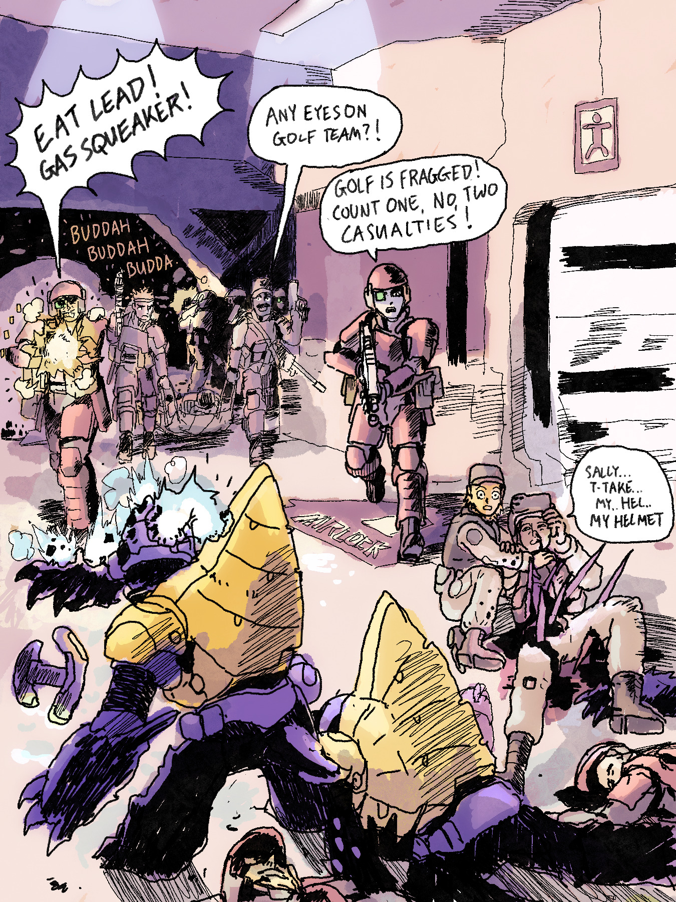 Halo: Heroes of 1000 Fronts (3 pages) Chapter 1: Halo: Heroes of 1000 Fronts (3 pages) | Comicdub