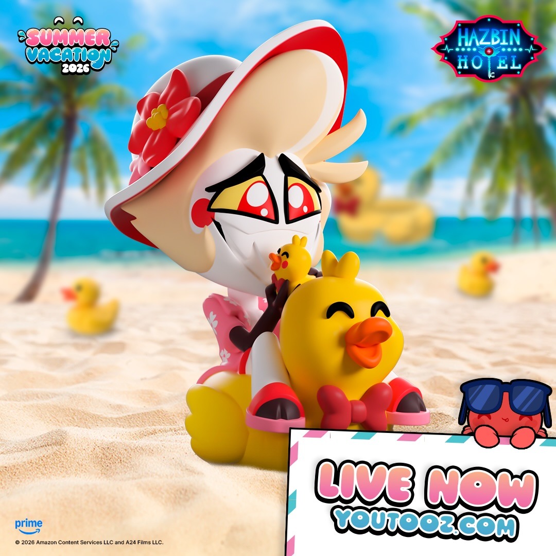 Hellaverse Youtooz "Summer Vacation" collection Chapter 2: Hazbin Hotel Youtooz "Summer Vacation" collection | Comicdub