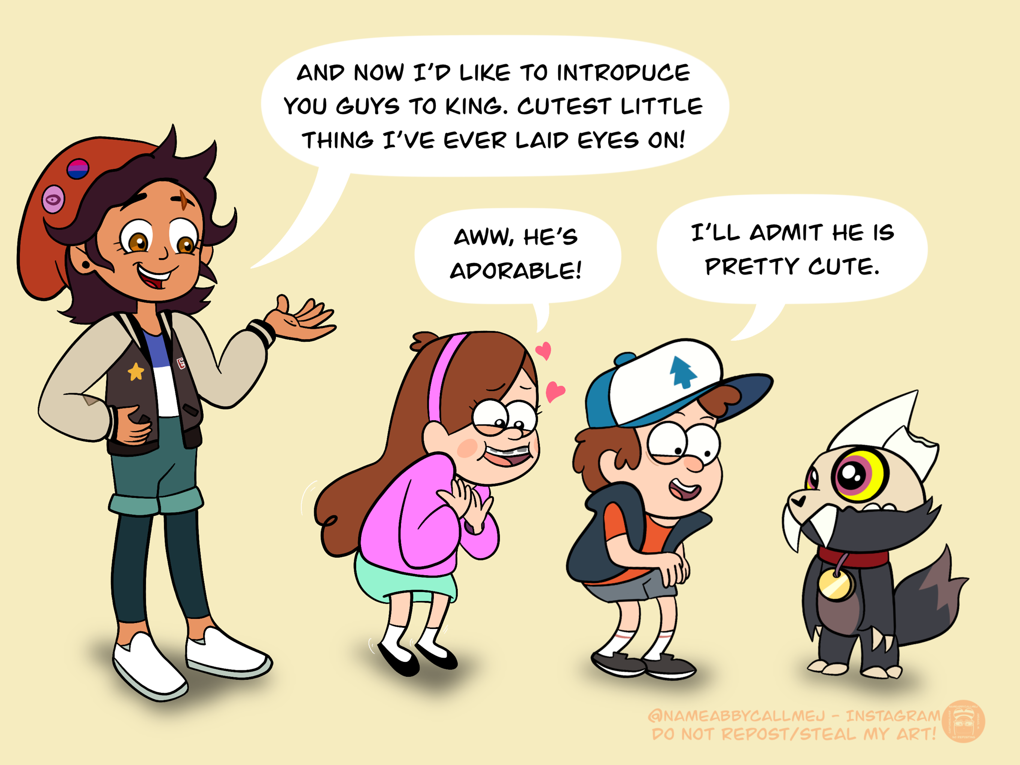 TOH x GF comic: by Ella Wright | Comicdub